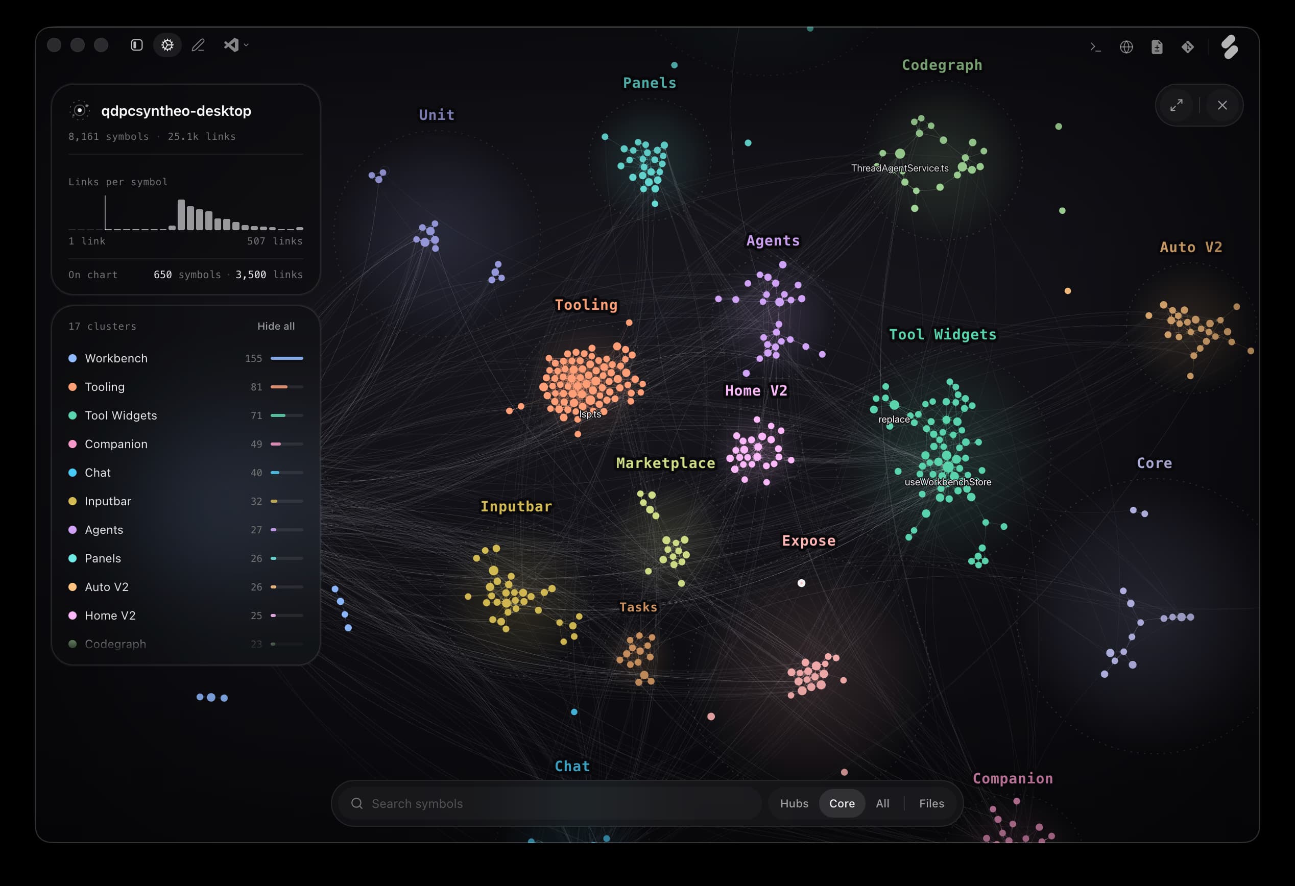 See Code as Map interface preview